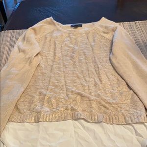 Shimmery AB studio sweater size small